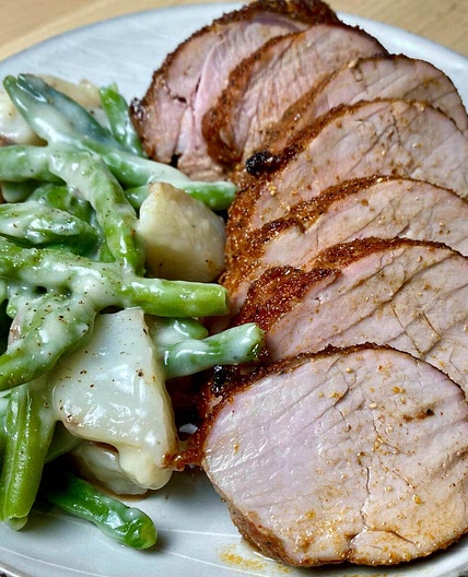 Best Damn Roasted Pork Tenderloin