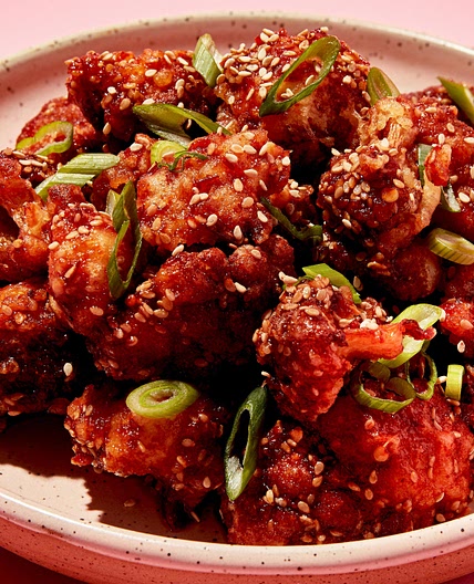 Chili Garlic Fried Cauliflower