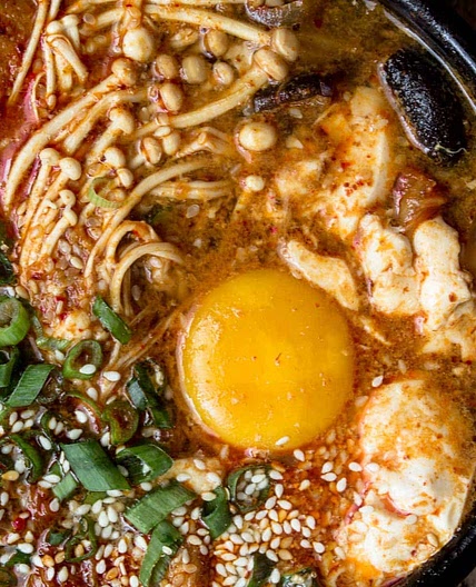 Kimchi Soondubu (Spicy Korean Soft Tofu Stew)