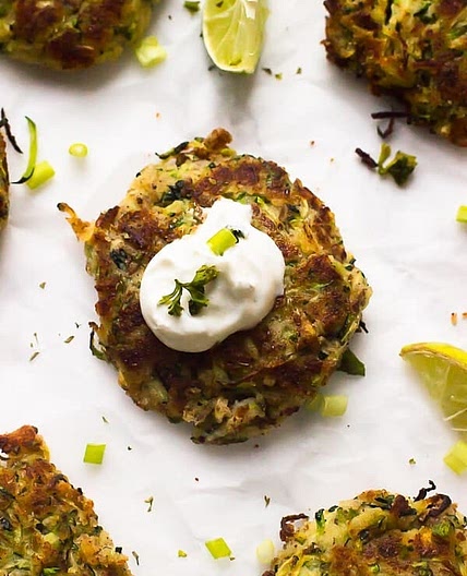 Gluten-Free Vegan Zucchini Fritters