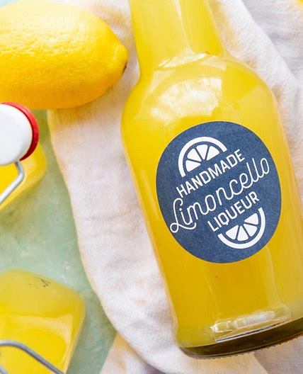 Homemade Limoncello