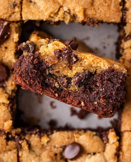 Gluten Free Brookie Bars