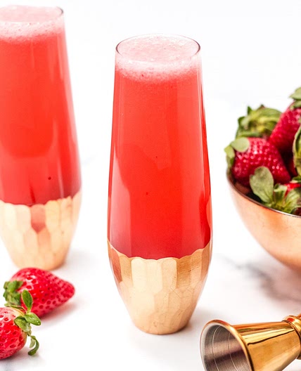 Strawberry Mimosa