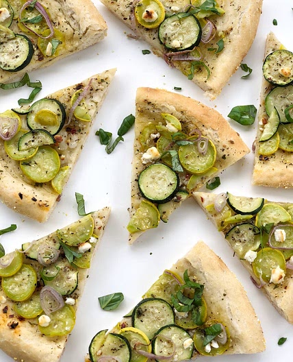 Summer Squash Pizza Recipe