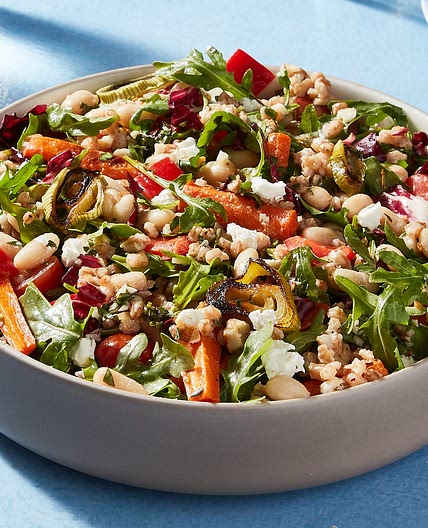Farro and White Bean Salad