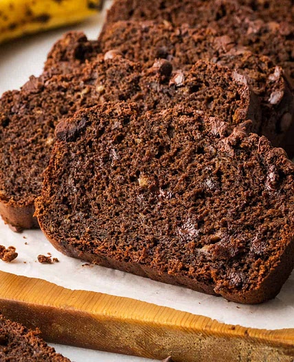 Gluten Free Chocolate Banana Bread