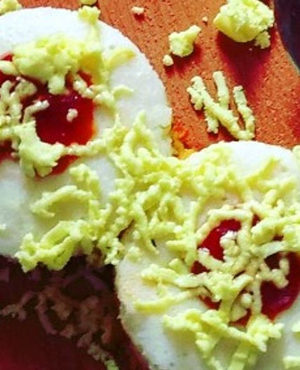 स्टफ चीज़ी ढोकला (stuff cheese dhokla recipe in hindi)