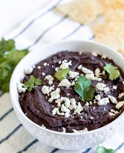 Instant Pot Refried Black Beans