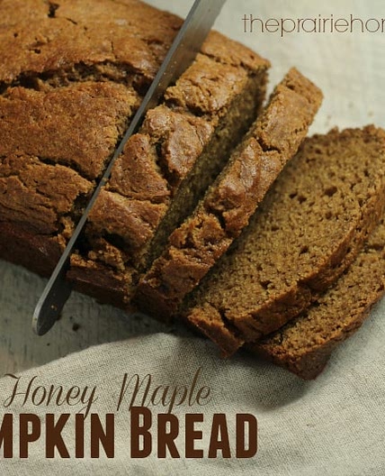 Honey Maple Pumpkin Bread Recipe