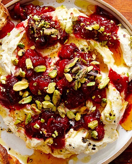 Cranberry Whipped Feta Dip