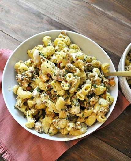Cheesy Ranch Vegan Hamburger Helper