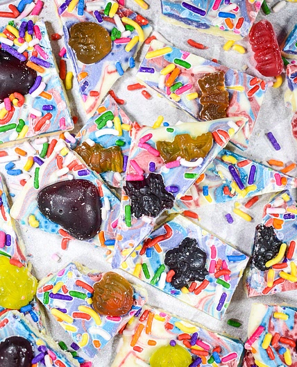 Rainbow Gummy Bark