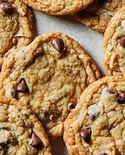 Coconut Chocolate Chip Cookies