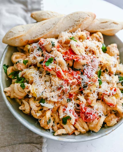 Boursin Cheese Baked TikTok Pasta