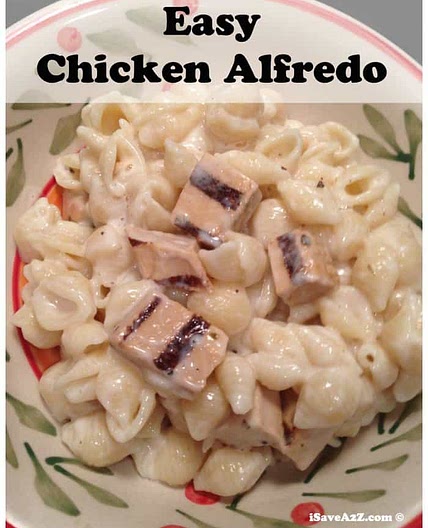 Vegetarian Chicken Alfredo Recipe #BeyondMeat