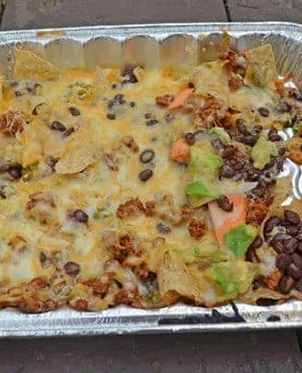 Campfire Grilled Nachos