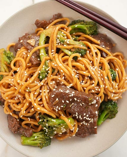 Beef and Broccoli Noodles