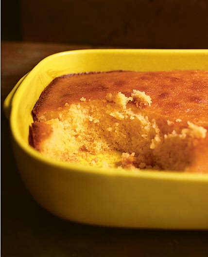 Lemon and Elderflower Pudding Cake