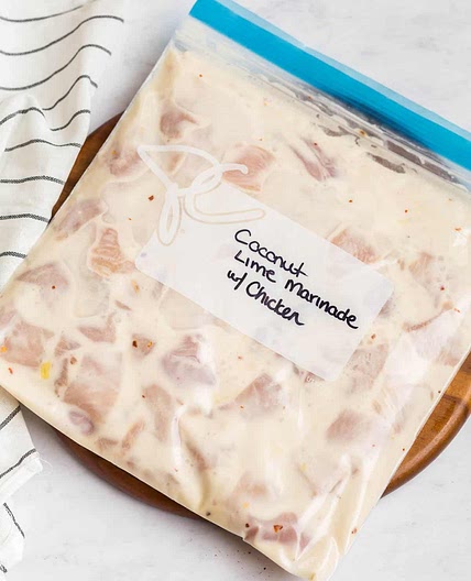 Coconut Lime Chicken Marinade