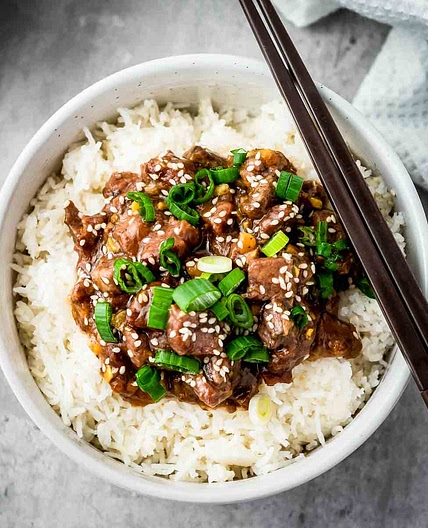 Slow Cooker Mongolian Beef