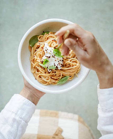 Delicious Burrata Pasta (Pasta Alla Burrata)