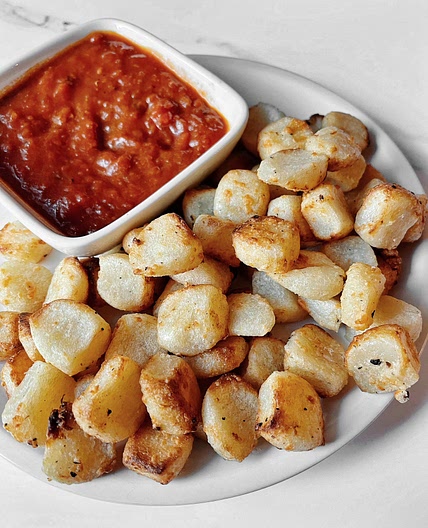 Air Fried Parmesan Cauliflower Gnocchi ~ Your New Favorite Recipe