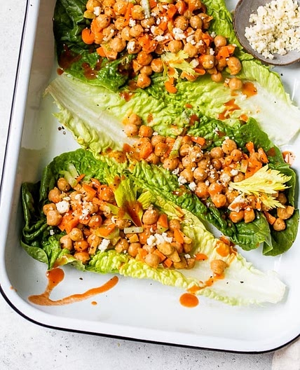 Buffalo Chickpea Salad