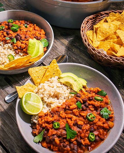 Vegan Chili (TVP Recipe)
