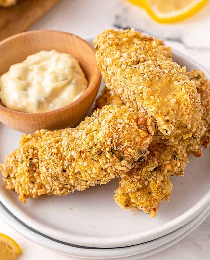 Parmesan Baked Fish Sticks