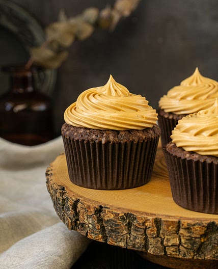 Chocolate Caramel Cupcakes
