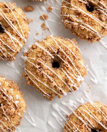 Coffee Cake Donuts