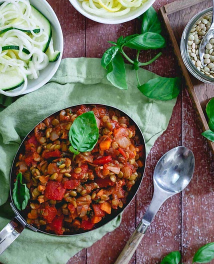 Lentil Bolognese