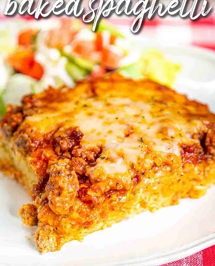 The Ultimate Baked Spaghetti