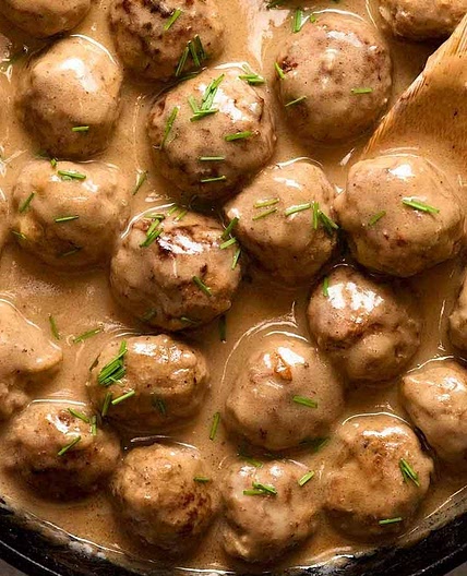 Swedish Meatballs (homemade Ikea Meatballs)