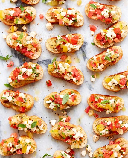 La bruschetta de Marilou