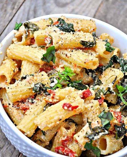 Vegan Tuscan Rigatoni