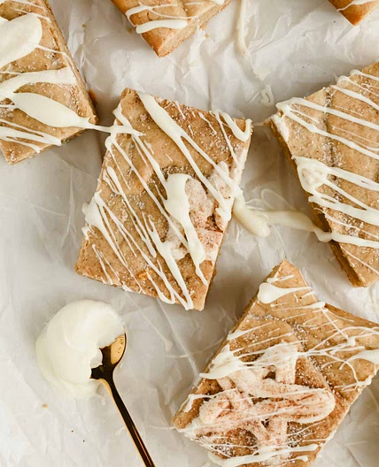 Gingerbread Blondies