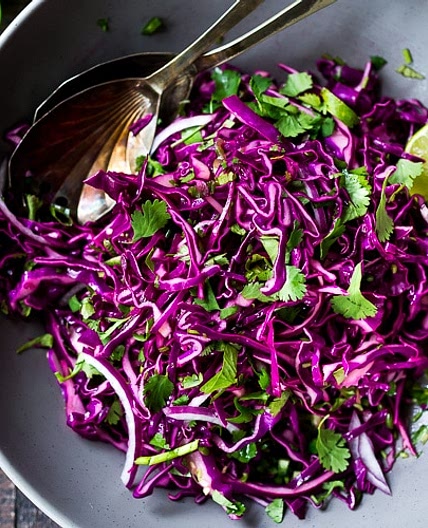 Mexican Slaw with Cilantro and Lime