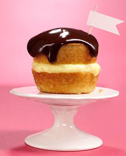Boston Cream Cupcakes
