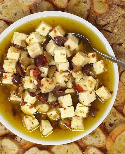 Marinated Feta and Olives