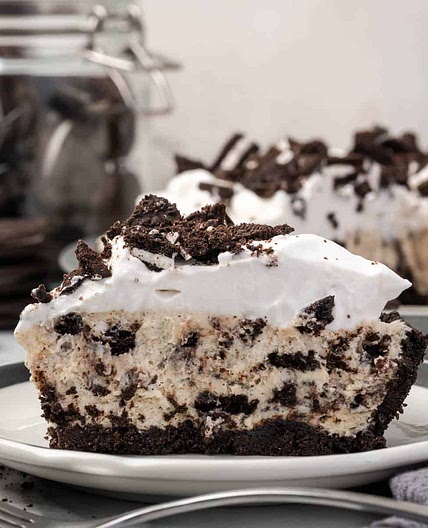 No Bake Oreo Pie