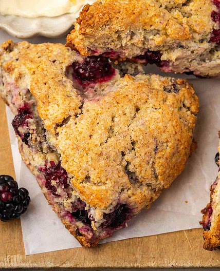 Blackberry Scones