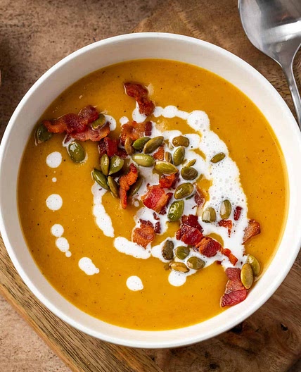 Butternut Squash and Apple Soup