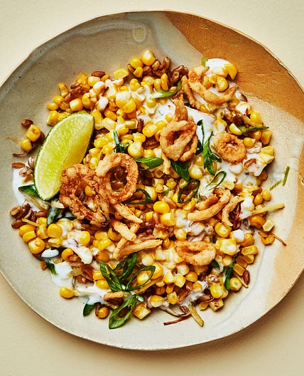Coconut-Creamed Corn and Grains