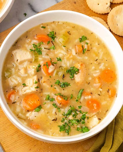 Turkey and Rice Soup