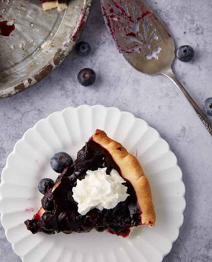 Fresh Blueberry Pie
