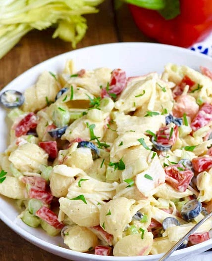 Crab Pasta Salad