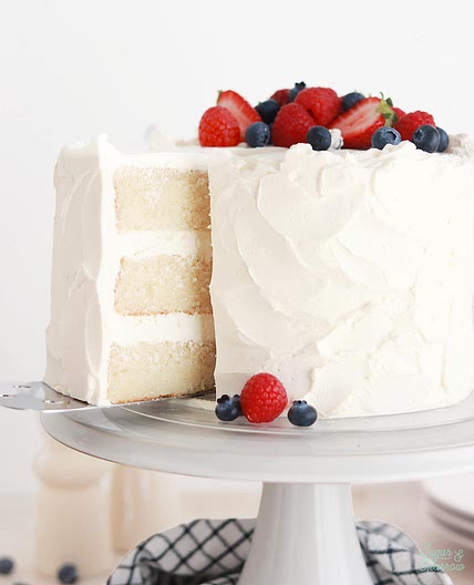 Bakery-Style White Cake