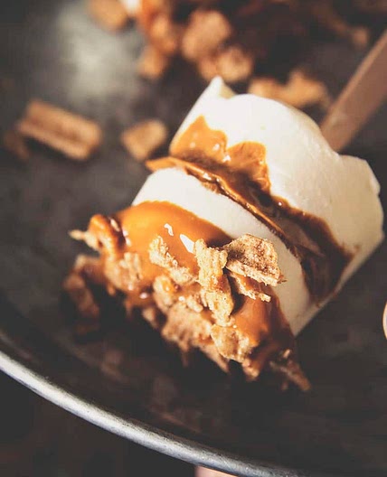 Dulce de Leche Cheesecake Pops with RumChata