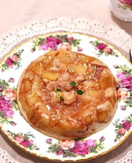 사과타르트풍핫케이크